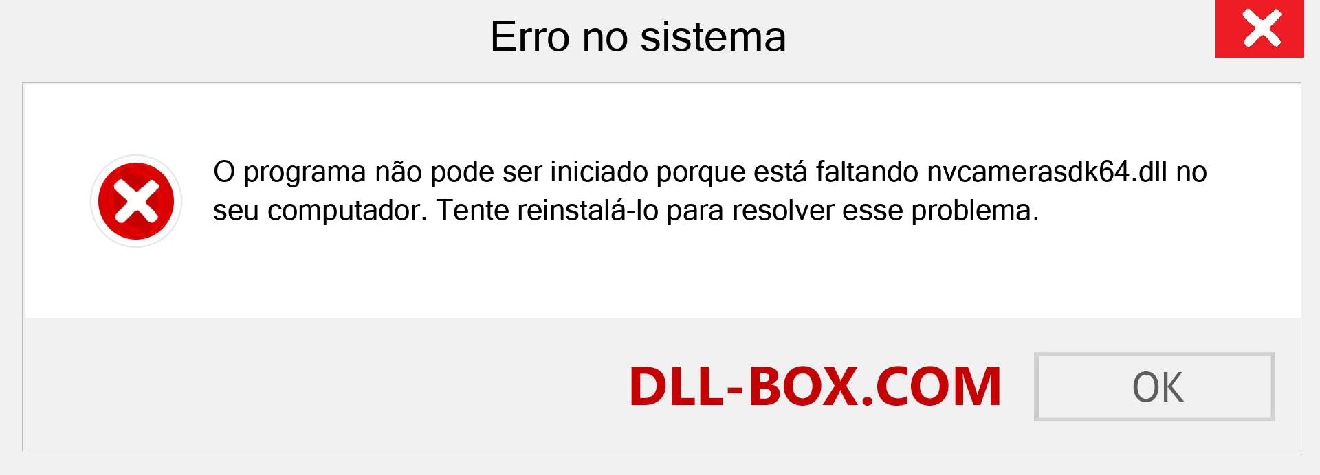 Arquivo nvcamerasdk64.dll ausente ?. Download para Windows 7, 8, 10 - Correção de erro ausente nvcamerasdk64 dll no Windows, fotos, imagens